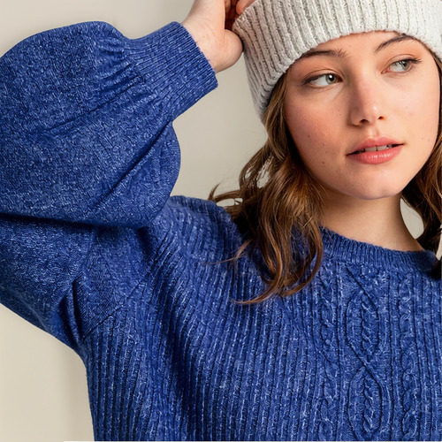 Roxy Buzo Sweater Vip- Mujer - Cu3252111007