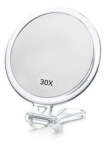 Espejo Con Aumento De 30x (13cm De Diametro)