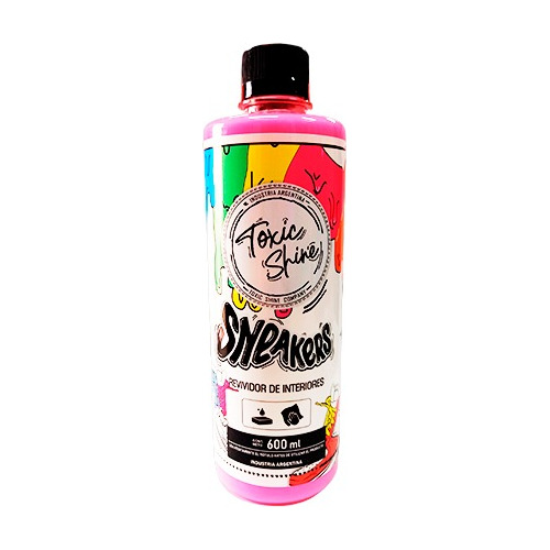 Sneakers Nuevo Acondicionador Plasticos Toxic Shine 600ml