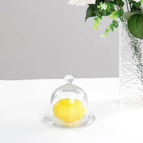 Pastel De Pastel De Vidrio Peaven -tlaterware Decorativo