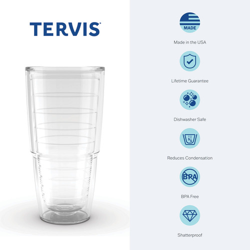 Vaso Tervis Transparente Con Tapa Mercer Univ 500 Ml