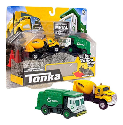 Tonka - Paquete Combinado De Motores De Metal - Camión De Ba