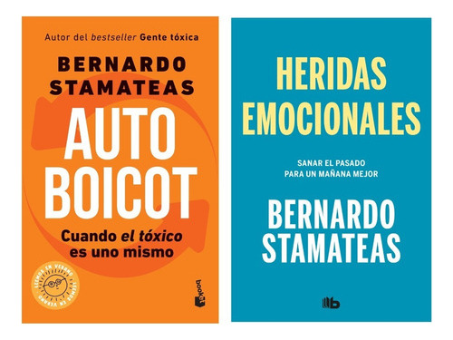 Autoboicot + Heridas Emocionales - Stamateas - 2 Libros 