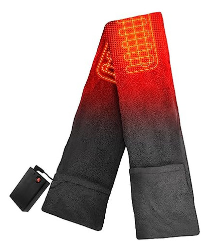 Bufanda Calentada Actionheat Modelo Aa Forro Polar Con Bolsi Color Diseño De La Tela Talle