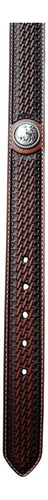 Cinturon Vaquero Ariat Para Caballero Café Chapeton 38