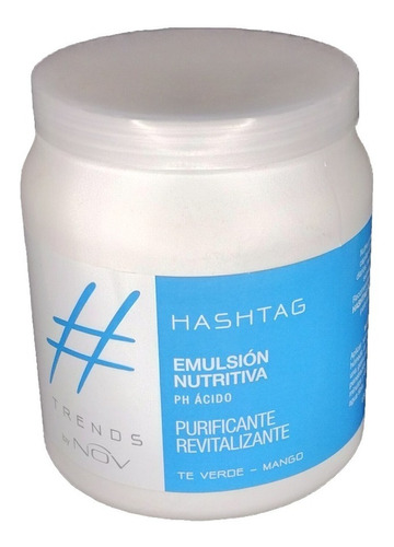 Máscara Nutritiva Té Verde Hashtag 980gr Nov