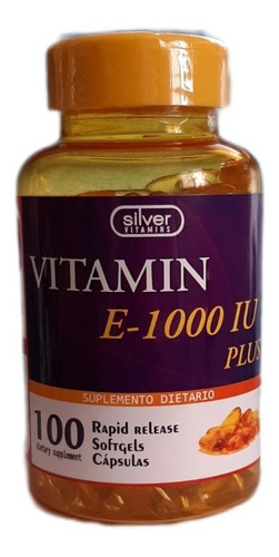 Vitamina E 1000 Ui Americana - Silver X2 