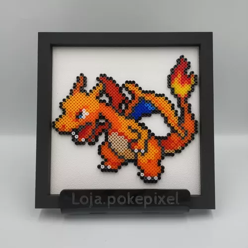 LOJA.POKEPIXEL  Quadro Pokemon Umbreon 14x14cm Pixelart.html