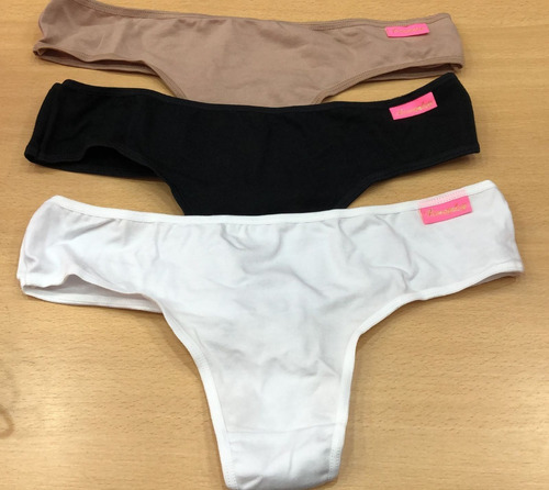 Imagen 3 de 8 de Promo Pack X 3 Culoteless Algodón Marcela Koury 12138 Oferta