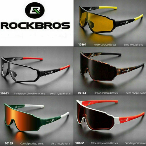 Gafas Ciclista/running/deportes De Sol Polarizada Rockbros