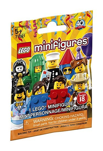 Lego Minifigure Serie 18: Partido - 1 Kit De Construcción Fi