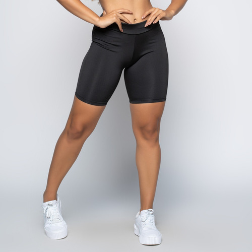 Short Curto Suplex Cós Alta Fitness Moda Feminina Academia