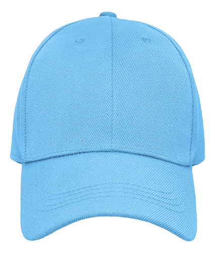 Gorras Acrílico Lisa Mayoreo Bordar Packs 8 10 12 15 20 25 Azul Celeste 15 Piezas