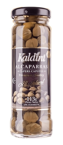 Frasco Alcaparras Kaldini 113gr 0799 Ml.