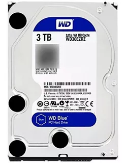 Disco Duro 3tb Western Digital Blue 3.5 5400rpm 64mb Sataiii