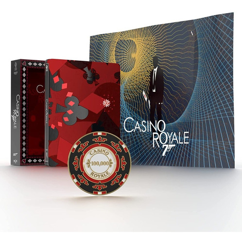 4k Ultra Hd + Blu-ray Casino Royale Steelbook Titans Of Cult