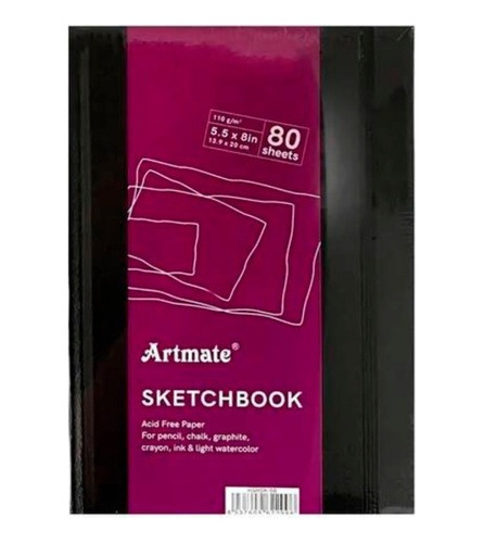 Block Para Bocetar Sketch Book 110 Grs 13,9x20 Cm - Artmate