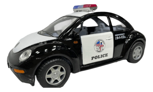 Volkswagen New Beatle 1 Policia Escala 1/36