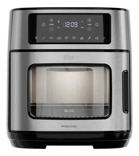 Fritadeira Elétrica WAP Air Fryer Oven Digital 12 Litros Antiaderente Cesto Removível