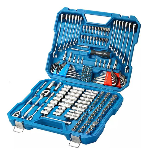 Kit De Herramientas Channellock Sae & Metric. Azul Acero