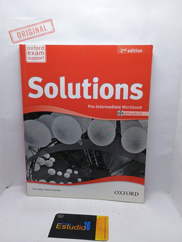 Solutions. Pre-intermediate. Workbook