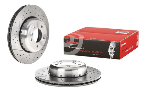 Disco Brembo Bmw 3 Series 318i 2010 A 2011 Delan Pza