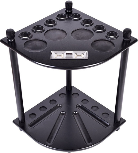 Imagen 2 de 2 de Estante Rack Para 8 Tacos De Billar Y Bolas