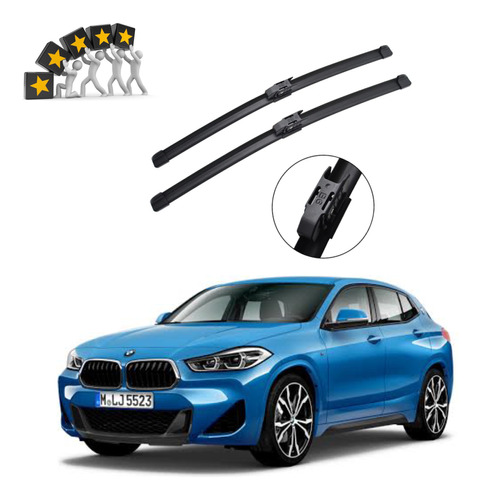 Plumas Limpiaparabrisas Para Bmw X2 2016 Al 2023 Beamk