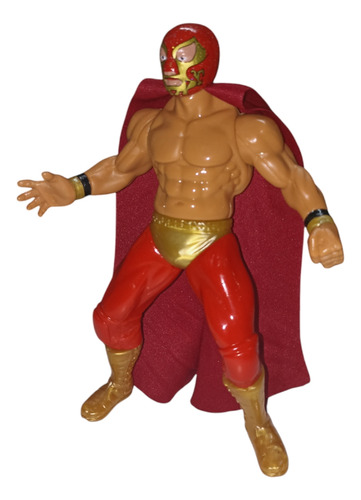 Muñeco De Lucha Libre Mexicana - Canek - Accesorio Incluido