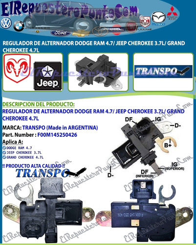 Regulador Alternador Lancer Eclipse Montero I-ii Galant 12v