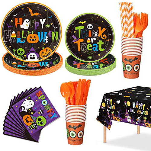 Set De 194 Piezas De Suministros Fiestas De Halloween, ...