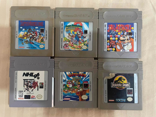 Lote De Juegos Originales Para Game Boy Clásico