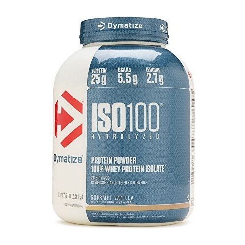 Proteina Iso 100 5 Libras Dymatize Con Invima  5lb 5 Lb Hydrolizada