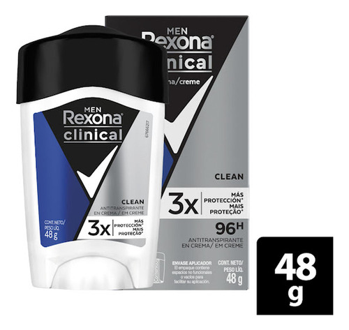 Desodorante Rexona Clinical Men X48g