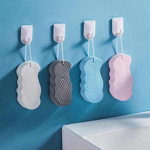Esponja De Ducha Exfoliante Suave Masajeador Para Limpieza