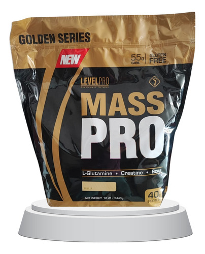 Mass Pro 12 Lb Vainilla/ganador De Masa+ Envío 