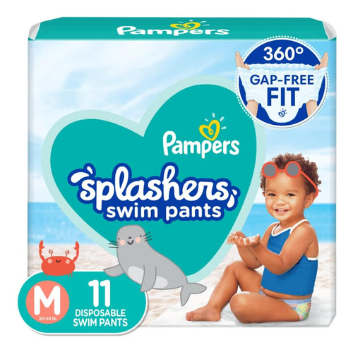 Pañales Pampers De Natacion Para Piscina Playa  