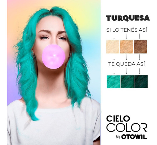 Kit Cielo Color Otowil Coloracion + Power Ized + Acid Cream
