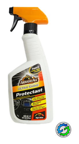 Limpiador Protector De Tapicería Armorall Ultra Shine 