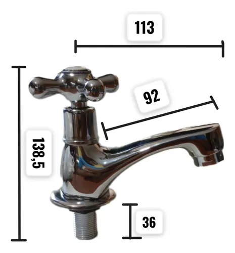 Canilla agua fria hotsell