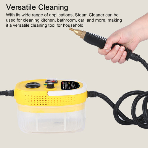 Máquina Limpiadora A Vapor De 2500 W Con Vapor Presurizado R