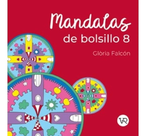 Mandalas De Bolsillo 8 - Para Colorear - Libro V&r