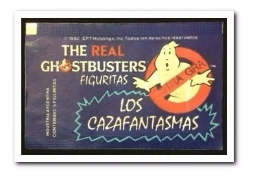 The Real Ghostbusters - Ultra Figus 1992, Sobre Sellado