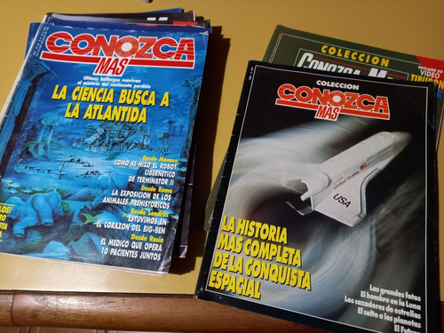 Lote De 12 Revistas Conozca Mas/coleccion - Leer Descripcion