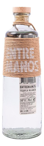 Pack De 4 Tequila Entremanos Blanco 700 Ml