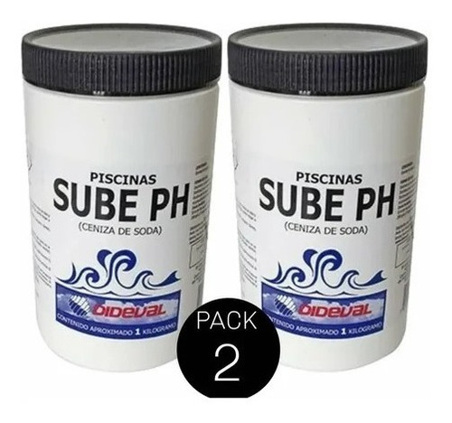 Sube Ph Para Piscinas Dideval 2 Kilogramos