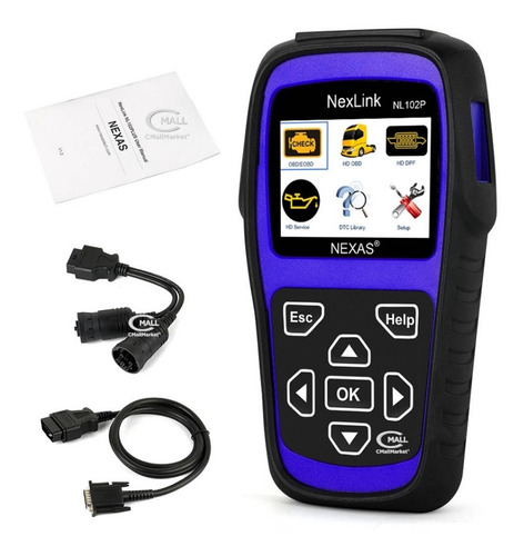 Scanner Automotriz Para Vehiculos Livianos Y Pesados 12v 24v