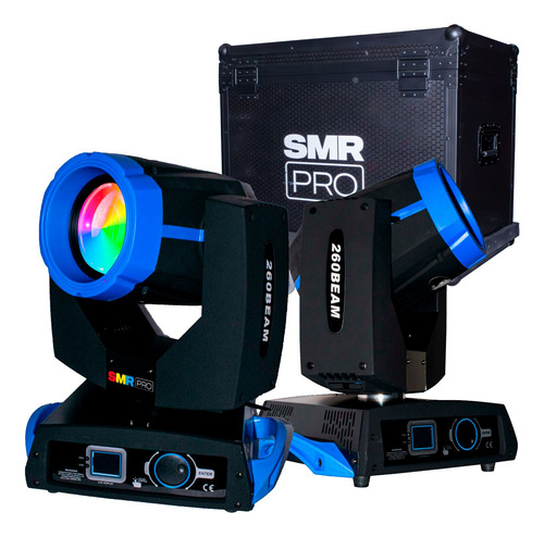 Cabeza Móvil Beam 9r 260w + Case Litogobos Arcoiris 2pz