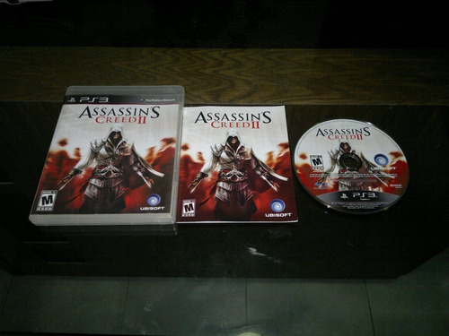 Assassins Creed Ii Completo Play Station 3,excelente Titulo