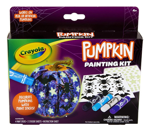 Crayola Galaxy No Carve Kit De Decoración De Calabaza